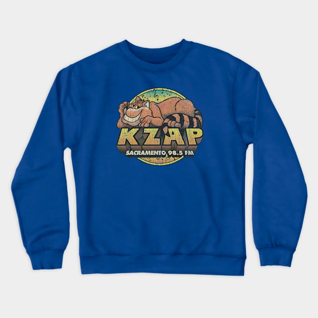 KZAP Sacramento 1968 Crewneck Sweatshirt by JCD666